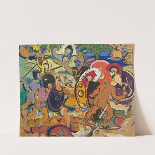 Episode de la Guerre de Troie (1929) by Albert Gleizes