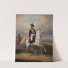 Equestrian portrait of Mr. Paskiewicz by January Suchodolski