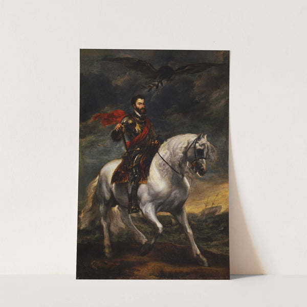 Equestrian portrait of the Emperor Charles V (circa 1620) by Anthony van Dyck
