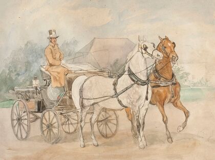Equipage of Count Adam Krasiński (1854)
