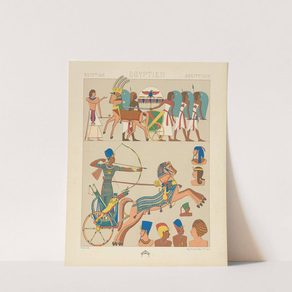 Équipements militaires, coiffures et costumes divers (1876-1888) by Auguste Racinet