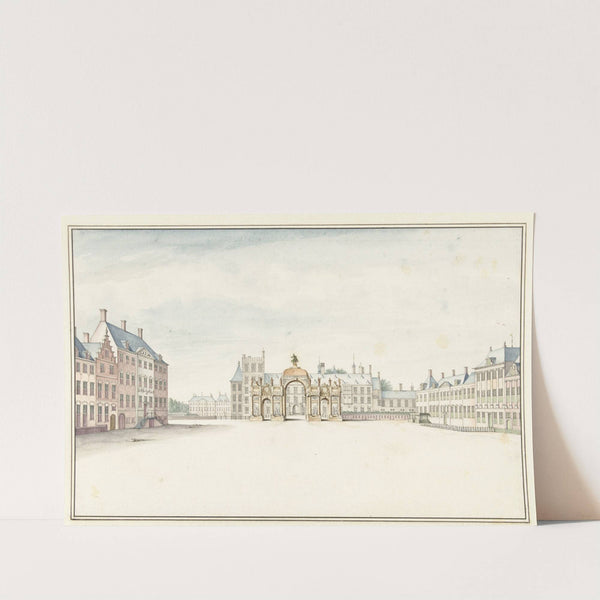 Ereboog voor koning Willem III aan Den Haag, 1691 by Jan van Call the elder
