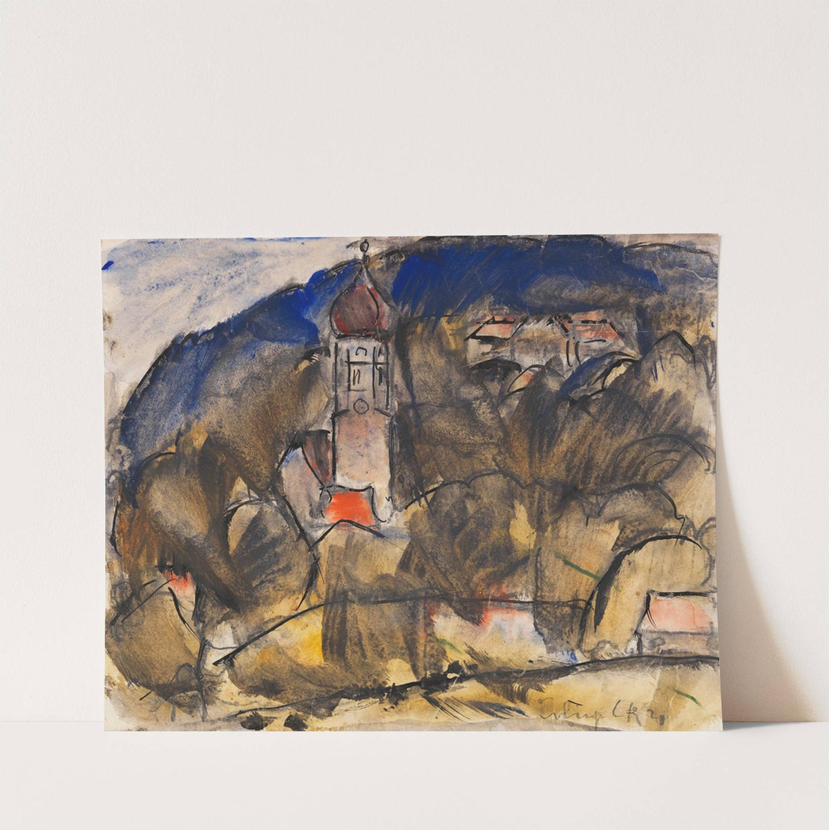 Erling (1920) by Christian Rohlfs