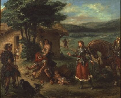 Erminia and the Shepherds (1859)