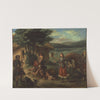 Erminia and the Shepherds (1859) by Eugène Delacroix