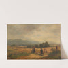 Erntetag in Oberbayern bei Habach by Adolf Heinrich Lier