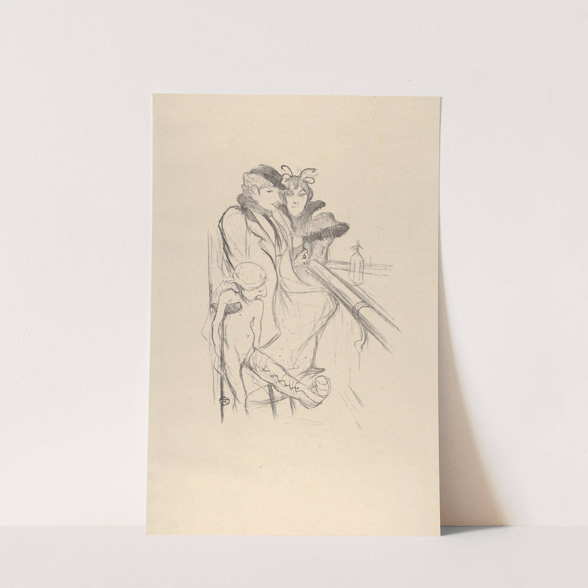 Eros Vanquished (1894) by Henri de Toulouse-Lautrec