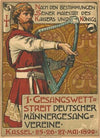 Erster Gesangswettstreit deutscher Männergesangvereine Kassel 1899 (1899)