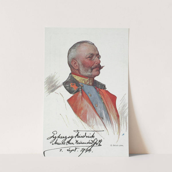 Erzherzog Friedrich von Österreich-Teschen (1914) by Oskar Brüch