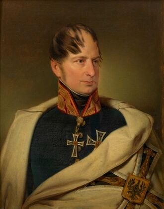 Erzherzog Maximilian als Hochmeister des Deutschen Ritterordens