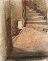 Escalier de la tour Dagobert, rue Chanoinesse (1915-1945)