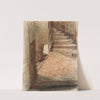 Escalier de la tour Dagobert, rue Chanoinesse (1915-1945) by Charles Jouas