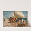 Escena De Playa by Joaquín Sorolla