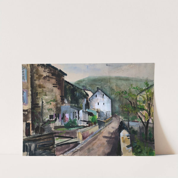 Esch an der Sauer (Luxemburg) by Otto Geigenberger