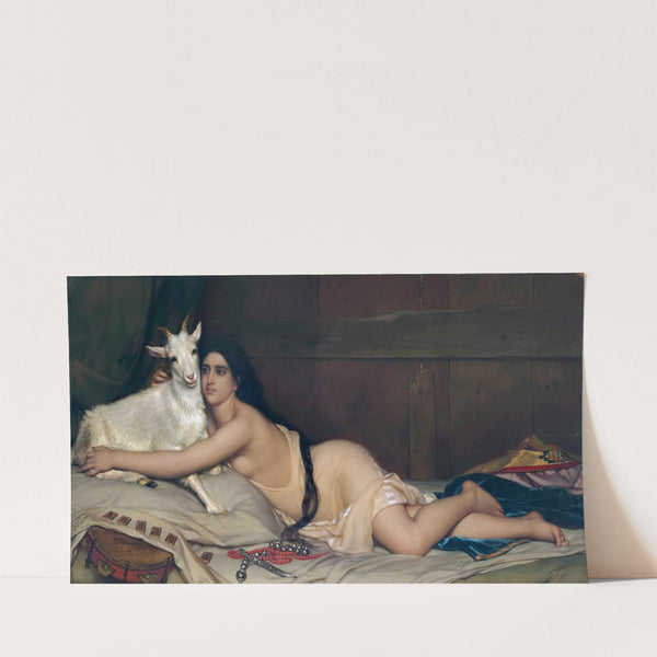 Esmeralda and Djali by Jozef Van Lerius