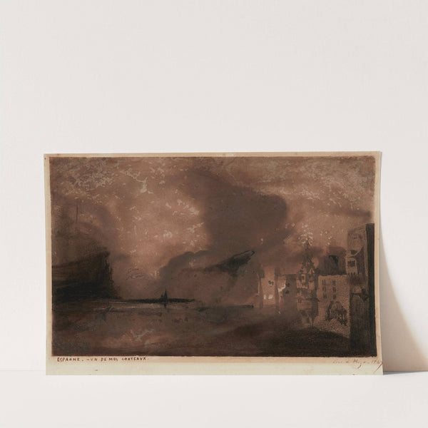 Espagne. Un de mes châteaux (1847) by Victor Hugo