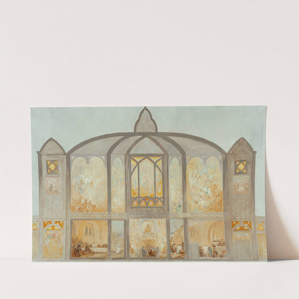 Esquisse pour l&#039;église Saint-Jean de Montmartre by Alfred Plauzeau