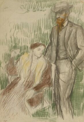 Esquisse pour un portrait de M. et Mme. Louis Rouart