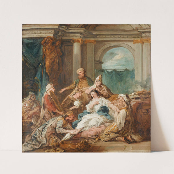 Esther at her toilet by Jean-François de Troy
