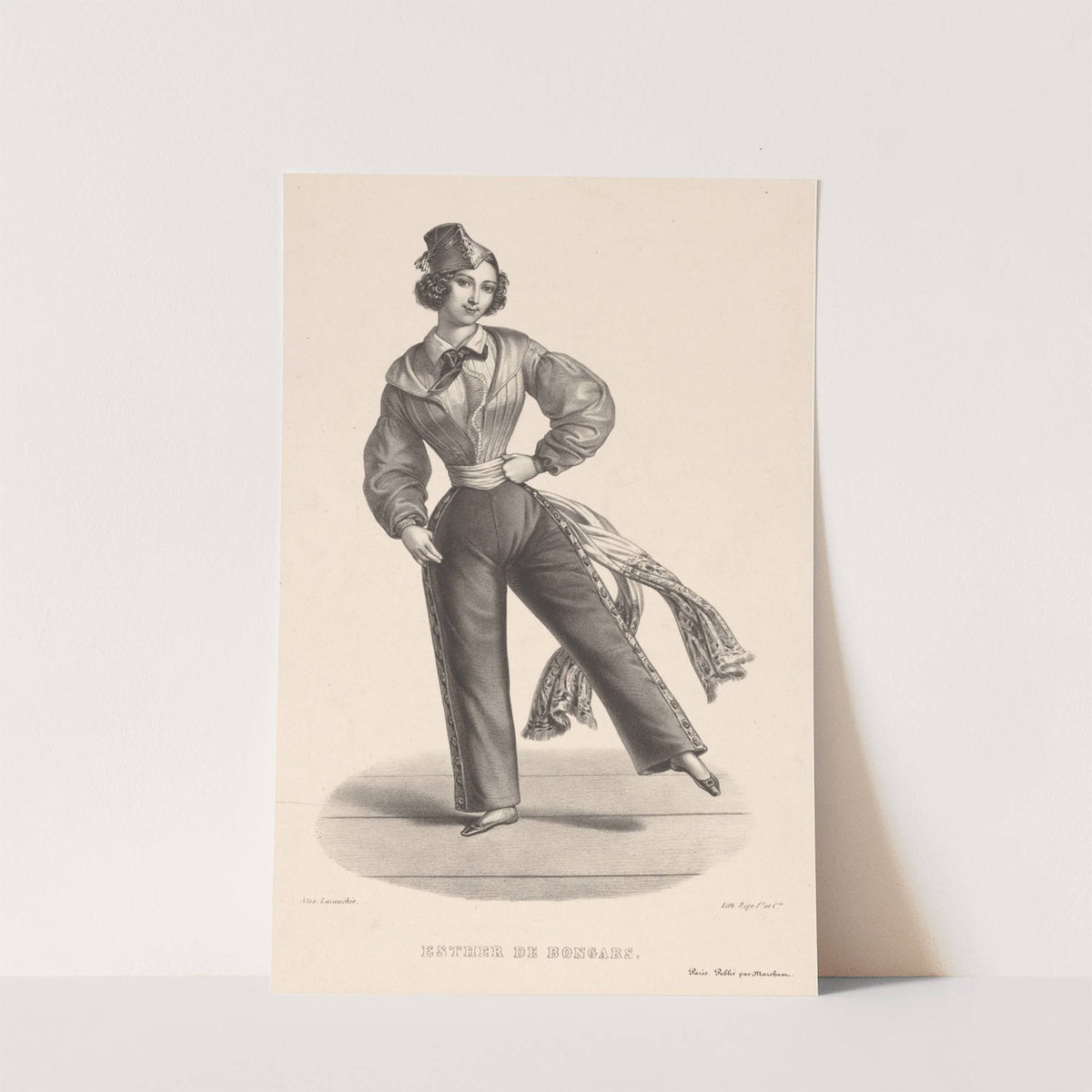 Esther de Bongars (1832-1856) by Alexandre Lacauchie
