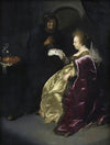 Esther reading Haman’s Decree of the Extermination of the Jews (1630 – 1639)