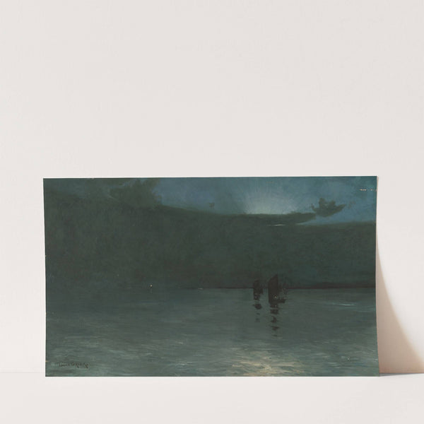 Estuary Evening (ca. 1900) by Louis Munro Grier