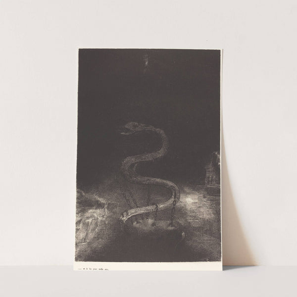 Et le lia pour mille ans (And bound him a thousand years) by Odilon Redon