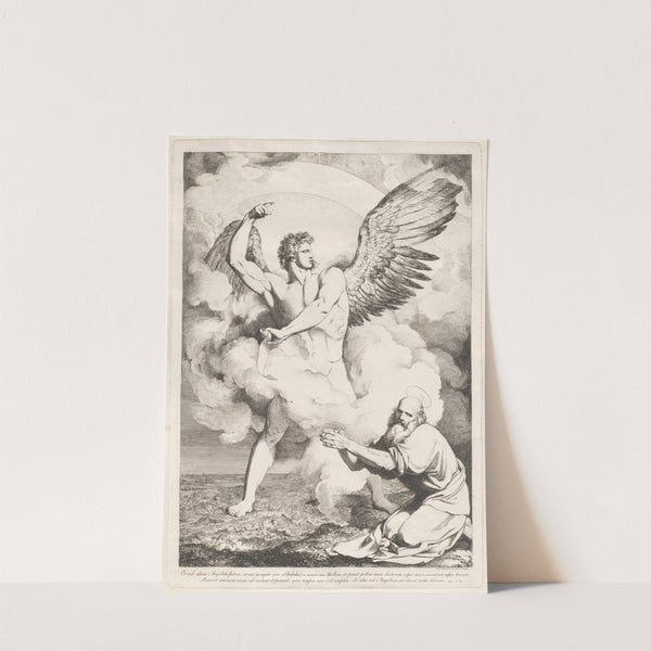 Et vidi alium angelum fortem... (The Angel of the Apocalypse Appearing to Saint John) by Luigi Sabatelli