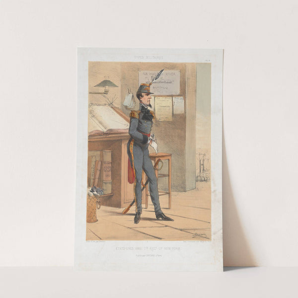 États-Unis d’Amerique 1865 – 7th Regt. of New-York (1865) by Draner