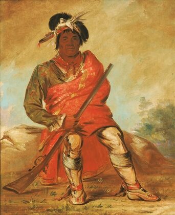 Eteh-ée-fix-e-co, Deer Without a Heart, a Chief