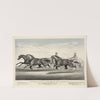 Ethan Allen and Mate and Dexter; In their wonderful race, over the fashion course, L.I. June 21st 1867 (1867) by John Cameron