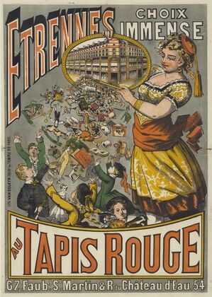 Etrennes, choix immense, au Tapis Rouge (1873) — size preview