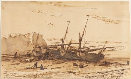 Étretat (1854)