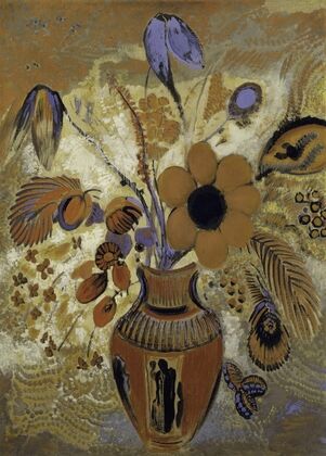 Etruscan Vase with Flowers — size preview