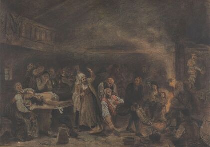 Etter tvekampen (Ca. 1863)