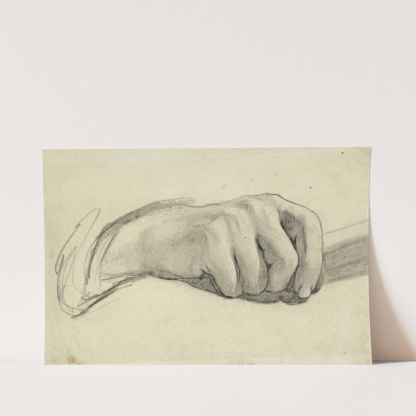 Etude anatomique. Main droite tenant un baton by Arthur-Joseph Gueniot