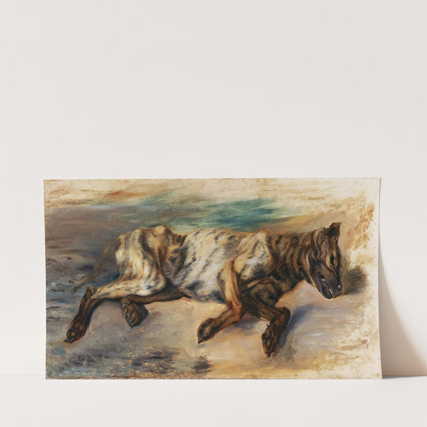 Etude d’apres un chien mort (ca. 1830) by Eugène Delacroix
