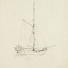 Etude de bateau, Naples