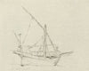 Etude de bateau, Naples.
