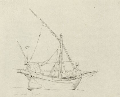 Etude de bateau, Naples.