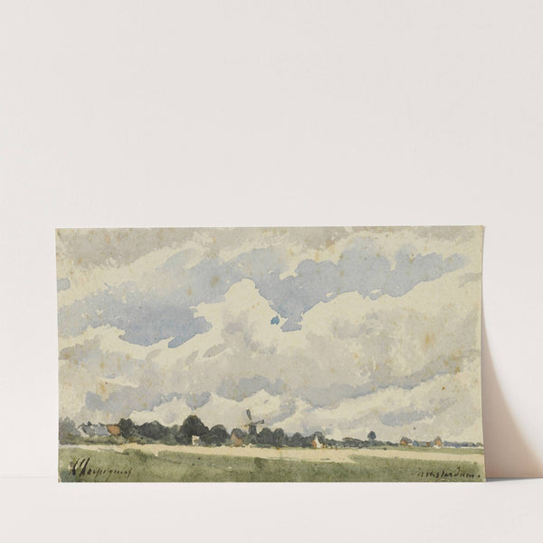 Etude de ciel by Henri-Joseph Harpignies
