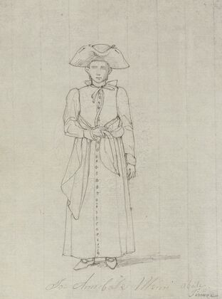 Etude de costume, Po. Annibale Meini Abate