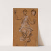 Etude de femme drapée by Luc-Olivier Merson