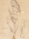 Etude de femme pour ‘La Plastique’, plafond du vestibule du Petit Palais