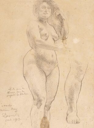 Etude de femme pour ‘La Plastique’, plafond du vestibule du Petit Palais