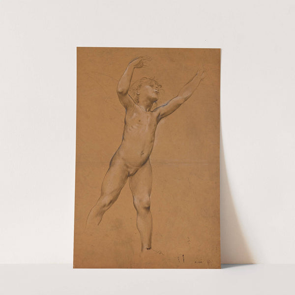 Etude de fillette nue by Luc-Olivier Merson