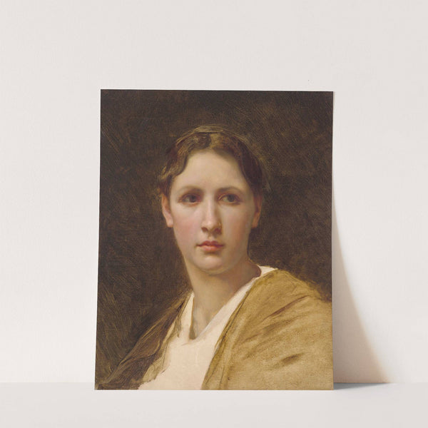 Étude de la tête (1898) by William Bouguereau