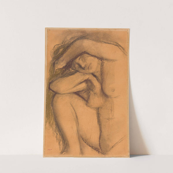 Étude de Nu (ca 1888-1892) by Edgar Degas