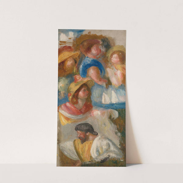 Étude De Têtes by Pierre-Auguste Renoir
