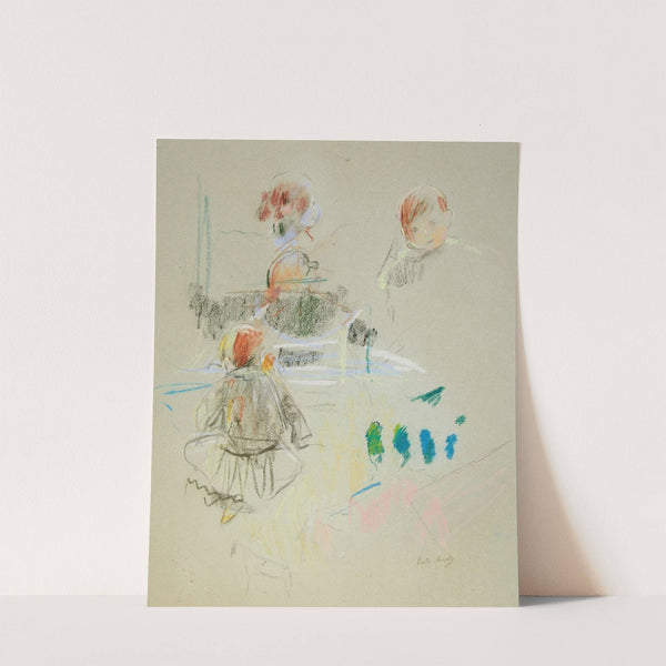 Etude d’enfant (1884) by Berthe Morisot